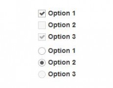 Bootstrap 3 Metro Style CSS3 Checkbox , Radio , NO JS, NO IMG