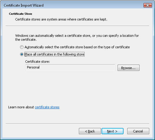 select_personal_certificate_store