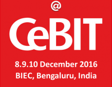 Meet us at CeBIT 2016, Bengaluru